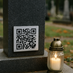 QR memorialas